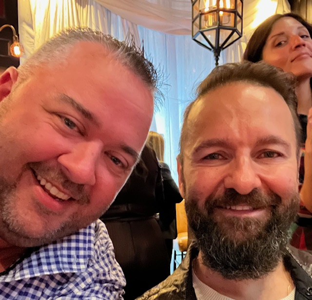 With Daniel Negreanu