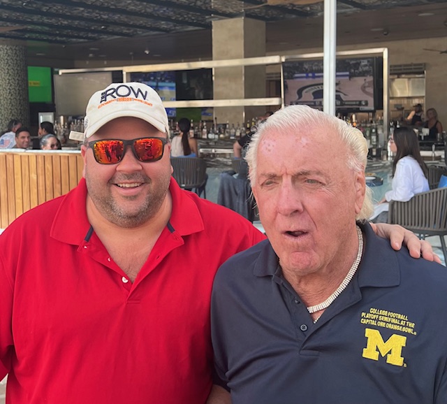 With Ric Flair